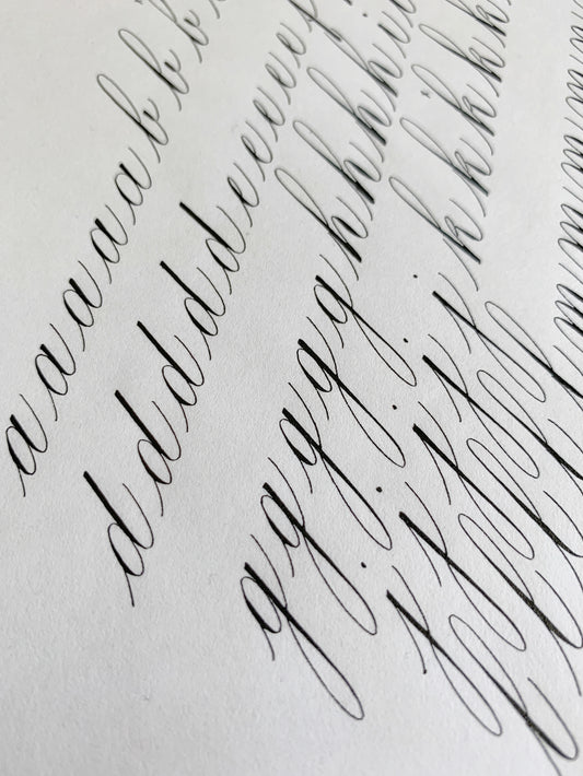 10/4/25- Introduction to Copperplate Workshop