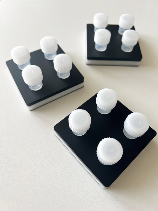 Black Matte Acrylic Inkwell