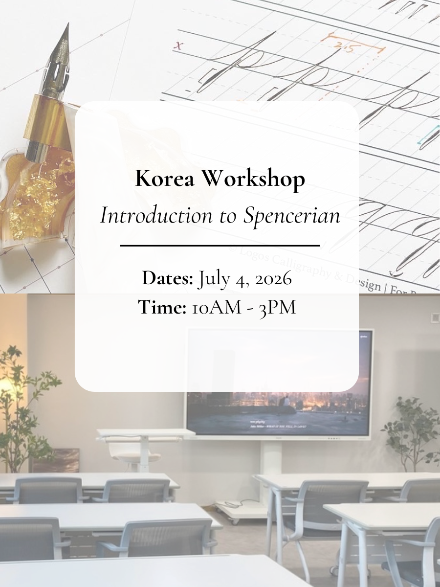 7/4/26 - KOREA WORKSHOP: Introduction to Spencerian