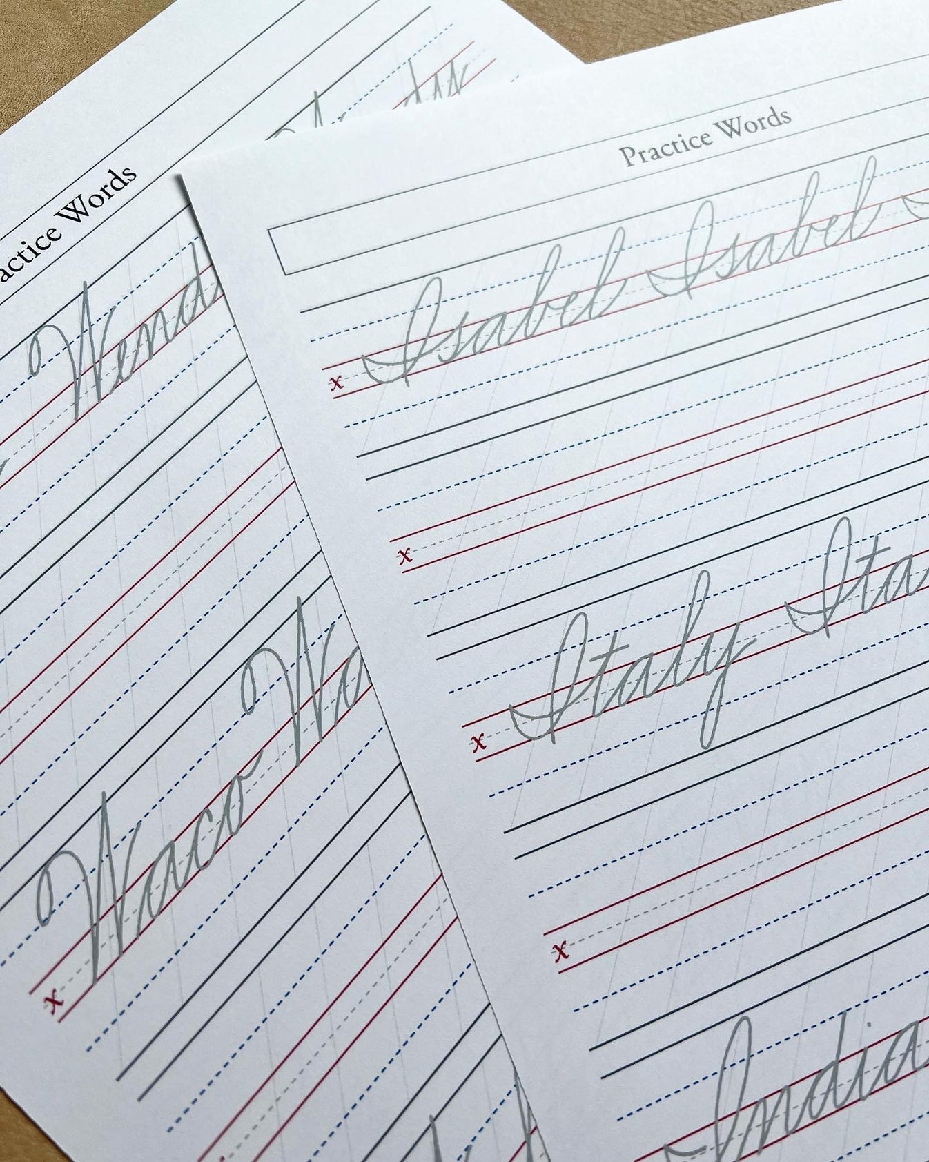Digital Cursive Practice Workbook - Uppercase Letters – Logos ...