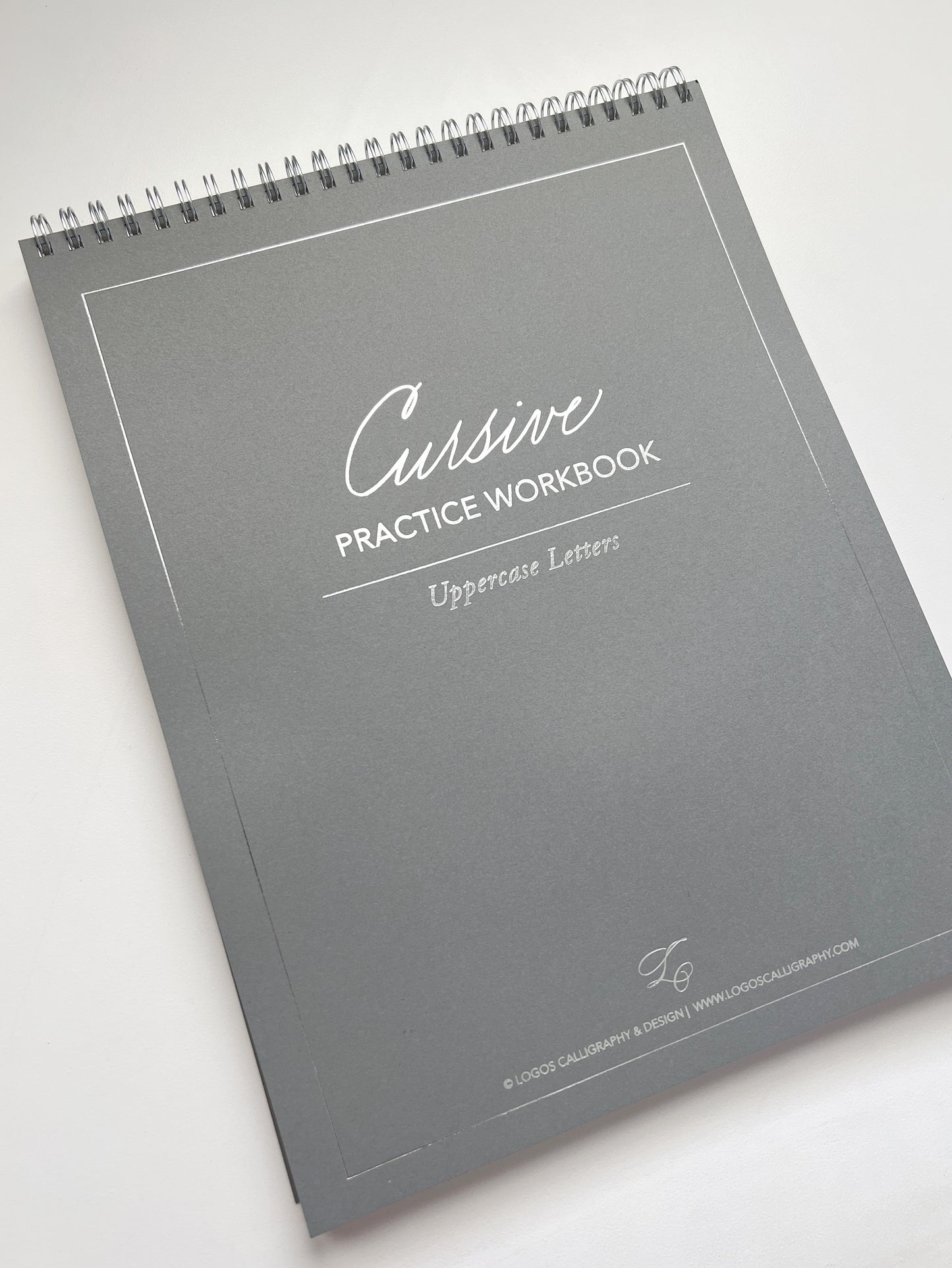 Cursive Practice Workbook - Uppercase Letters