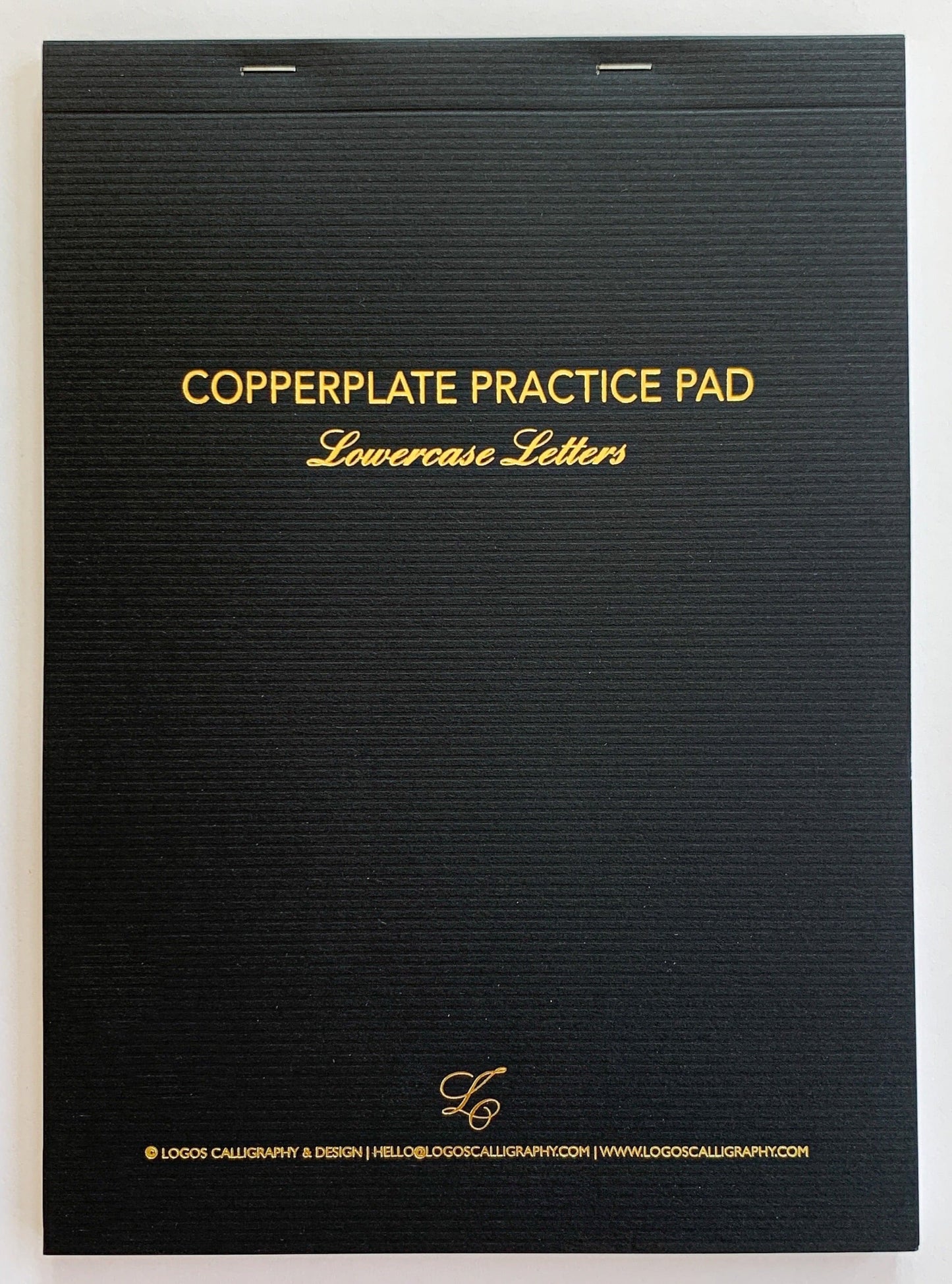 Copperplate Practice Pad - Lowercase Letters