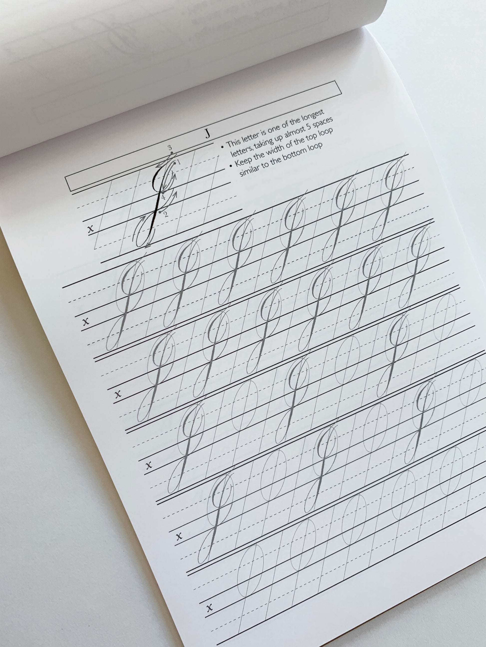 Copperplate Calligraphy Practice Sheets